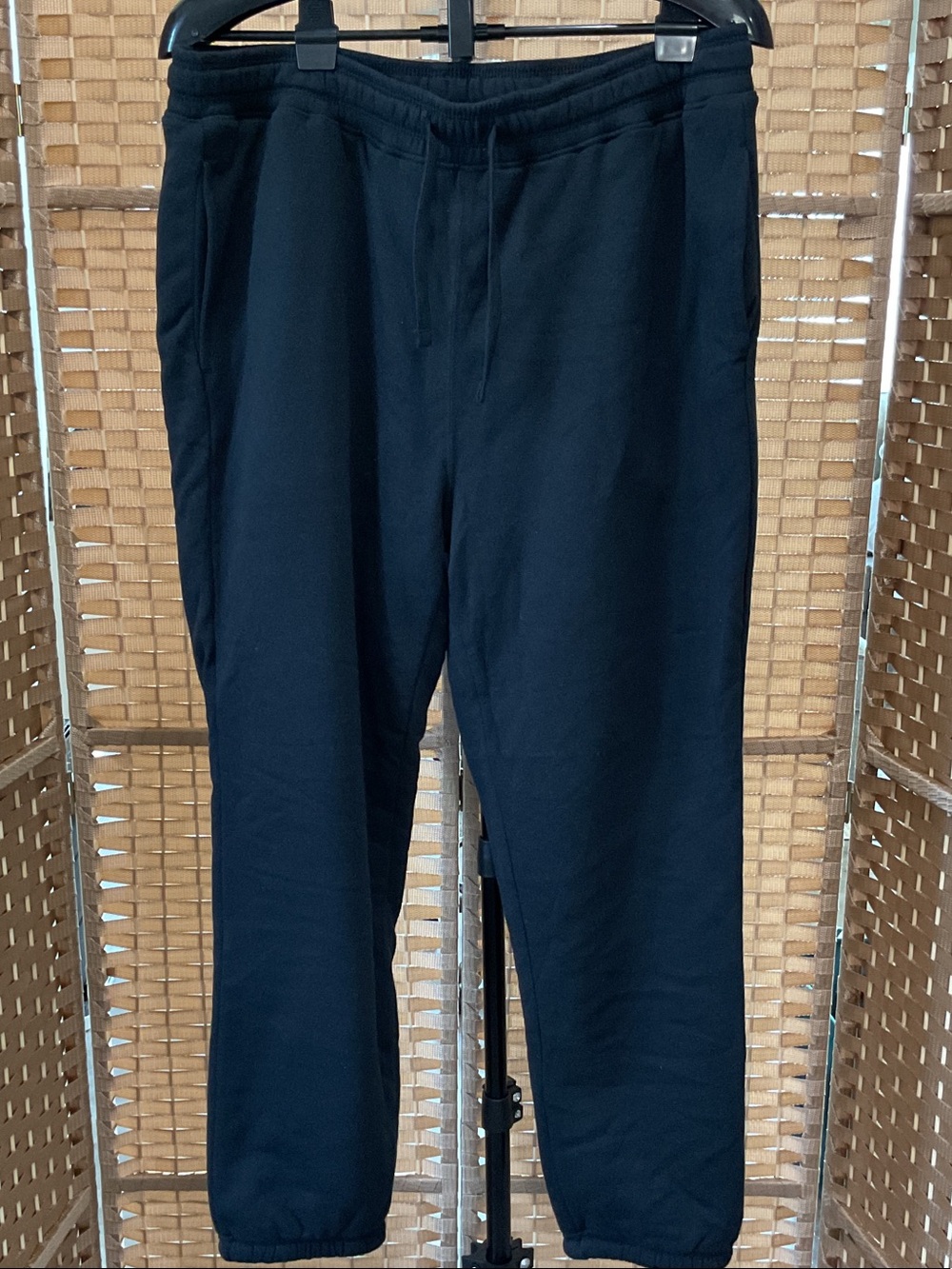 Eddie Bauer Black Men's Lined Joggers - NWOT
